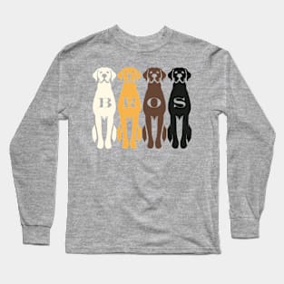 Canine Quartet Bros Long Sleeve T-Shirt